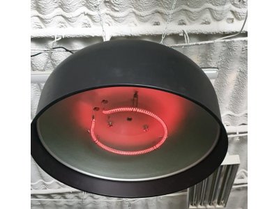 תנור אינפרא אדום- פטריית ענק 2500W + שלט